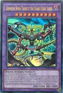 Crimson Nova Trinity the Dark Cubic Lord (V.1 - Ultra Rare)⁣ - The Dark Side of Dimensions Movie Pack⁣ (Ultra Rare)⁣ [040]