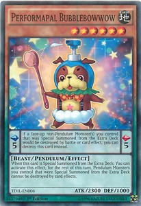 Performapal Bubblebowwow⁣ - The Dark Illusion⁣ (Common)⁣ [006]
