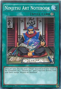 Ninjitsu Art Notebook⁣ - The Dark Illusion⁣ (Common)⁣ [081]