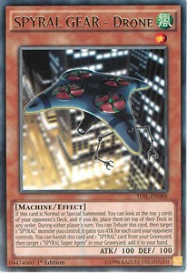 SPYRAL GEAR - Drone⁣ - The Dark Illusion⁣ (Rare)⁣ [088]