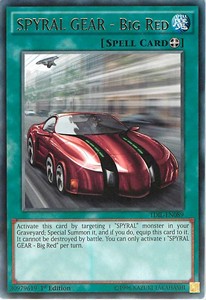 SPYRAL GEAR - Big Red (V.1 - Rare) - The Dark Illusion (Rare) [TDIL-089]