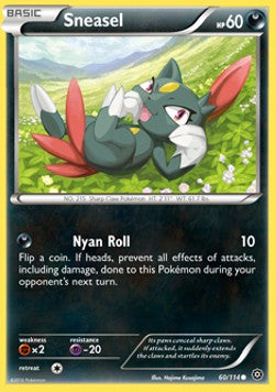 Sneasel⁣ - Steam Siege⁣ (Common)⁣ [60]