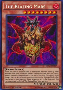 The Blazing Mars - Dragons of Legend: Unleashed (Secret Rare) [DRL3-007]
