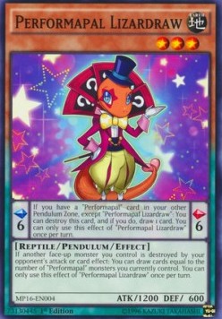 Performapal Lizardraw - 2016 Mega-Tin Mega Pack (Common) [MP16-004]