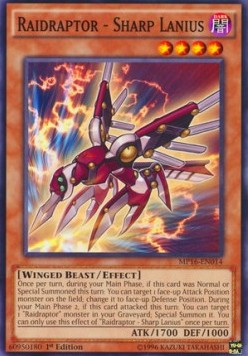 Raidraptor - Sharp Lanius - 2016 Mega-Tin Mega Pack (Common) [MP16-014]