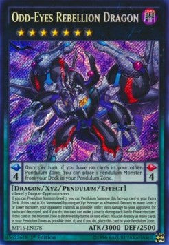 Odd-Eyes Rebellion Dragon - 2016 Mega-Tin Mega Pack (Secret Rare) [MP16-078]
