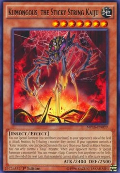 Kumongous, the Sticky String Kaiju⁣ - 2016 Mega-Tin Mega Pack⁣ (Rare)⁣ [099]