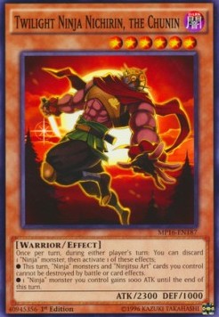 Twilight Ninja Nichirin, the Chunin - 2016 Mega-Tin Mega Pack (Common) [MP16-187]
