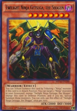 Twilight Ninja Getsuga, the Shogun - 2016 Mega-Tin Mega Pack (Rare) [MP16-188]