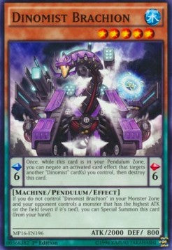 Dinomist Brachion - 2016 Mega-Tin Mega Pack (Common) [MP16-196]