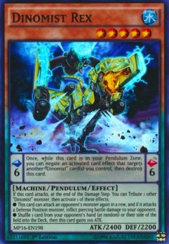 Dinomist Rex - 2016 Mega-Tin Mega Pack (Super Rare) [MP16-198]