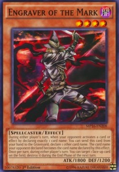 Engraver of the Mark⁣ - 2016 Mega-Tin Mega Pack⁣ (Common)⁣ [208]
