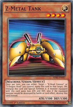 Z-Metal Tank - Structure Deck: Seto Kaiba (Common) [SDKS-007]
