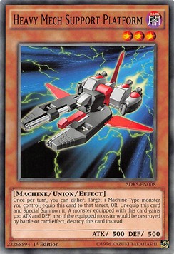Heavy Mech Support Platform - Structure Deck: Seto Kaiba (Common) [SDKS-008]
