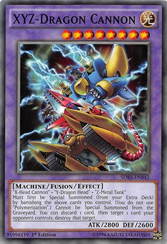 XYZ-Dragon Cannon - Structure Deck: Seto Kaiba (Common) [SDKS-042]