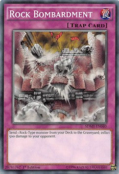 Rock Bombardment - Structure Deck: Yugi Muto (Common) [SDMY-040]