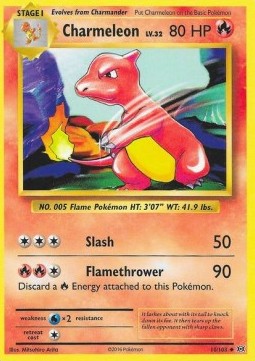 Charmeleon⁣ - Evolutions⁣ (Uncommon)⁣ [10]