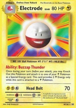 Electrode⁣ - Evolutions⁣ (Rare)⁣ [40]