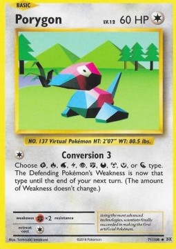 Porygon⁣ - Evolutions⁣ (Uncommon)⁣ [71]