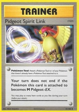 Pidgeot Spirit Link⁣ - Evolutions⁣ (Uncommon)⁣ [81]