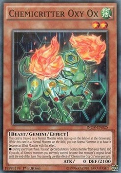 Chemicritter Oxy Ox - Invasion: Vengeance (Common) [INOV-025]