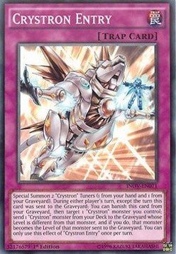 Crystron Entry⁣ - Invasion: Vengeance⁣ (Common)⁣ [071]