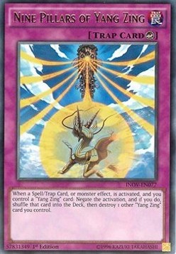 Nine Pillars of Yang Zing - Invasion: Vengeance (Rare) [INOV-077]