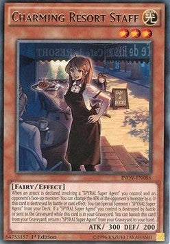 Charming Resort Staff⁣ - Invasion: Vengeance⁣ (Rare)⁣ [086]