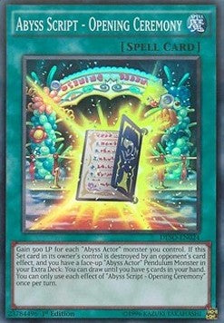 Abyss Script - Opening Ceremony⁣ - Destiny Soldiers⁣ (Super Rare)⁣ [024]