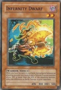 Infernity Dwarf (V.2 - Super Rare)⁣ - 5D's Stardust Accelerator Promotional Cards⁣ (Super Rare)⁣ [003]