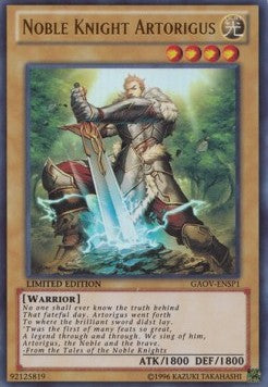Noble Knight Artorigus (V.2 - Ultra Rare)⁣ - Galactic Overlord⁣ (Ultra Rare)⁣ [SP1]