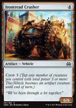 Irontread Crusher⁣ - Aether Revolt⁣ (Common)⁣ [161]