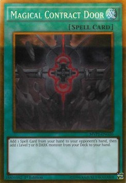 Magical Contract Door (V.2 - Gold Rare) - The Dark Side of Dimensions Movie Pack (Gold Rare) [MVP1-G20]
