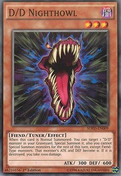 D/D Nighthowl⁣ - Structure Deck: Pendulum Domination⁣ (Common)⁣ [009]