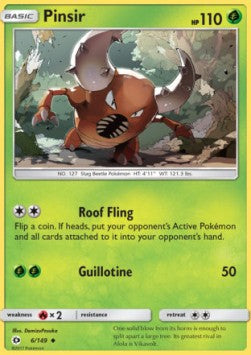 Pinsir⁣ - Sun & Moon⁣ (Uncommon)⁣ [6]