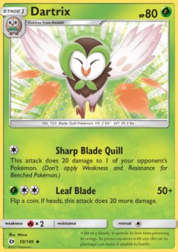 Dartrix - Sun & Moon (Uncommon) [SUM-10]