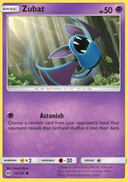 Zubat⁣ - Sun & Moon⁣ (Common)⁣ [54]