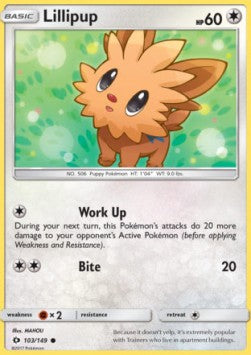 Lillipup⁣ - Sun & Moon⁣ (Common)⁣ [103]