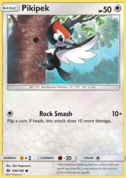 Pikipek⁣ - Sun & Moon⁣ (Common)⁣ [106]