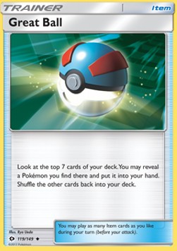 Great Ball⁣ - Sun & Moon⁣ (Uncommon)⁣ [119]