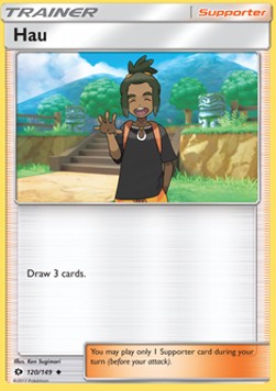Hau⁣ - Sun & Moon⁣ (Uncommon)⁣ [120]
