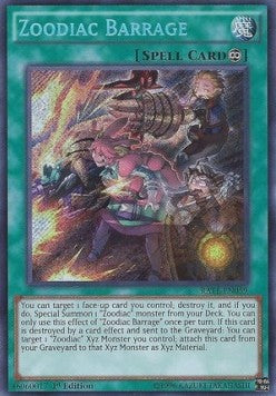 Zoodiac Barrage⁣ - Raging Tempest⁣ (Secret Rare)⁣ [059]