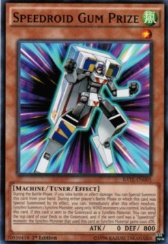 Speedroid Gum Prize⁣ - Raging Tempest⁣ (Common)⁣ [005]