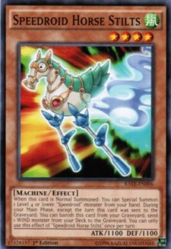 Speedroid Horse Stilts⁣ - Raging Tempest⁣ (Common)⁣ [006]