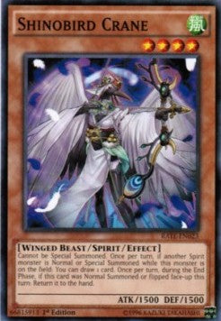 Shinobird Crane⁣ - Raging Tempest⁣ (Common)⁣ [023]
