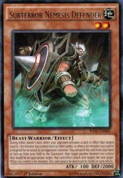 Subterror Nemesis Defender⁣ - Raging Tempest⁣ (Rare)⁣ [082]