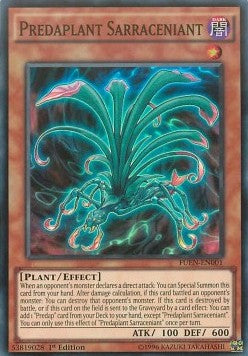 Predaplant Sarraceniant⁣ - Fusion Enforcers⁣ (Super Rare)⁣ [001]