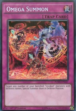Omega Summon⁣ - Fusion Enforcers⁣ (Secret Rare)⁣ [037]