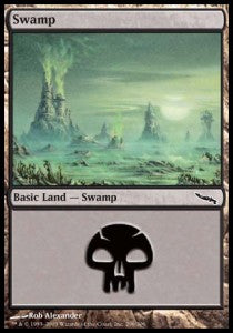 Swamp (V.2)⁣ - Mirrodin⁣ (Land)⁣ [296]