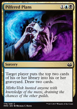 Pilfered Plans⁣ - Modern Masters 2017⁣ (Common)⁣ [178]